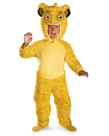 Toddler Faux Fur Simba Costume Deluxe