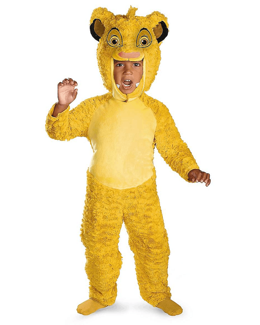 Toddler Faux Fur Simba Costume Deluxe