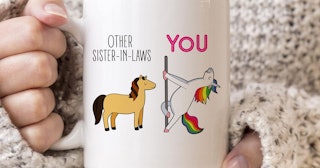 Bonus Sister Gift Sister in Law Mug Personalized Sister in Law