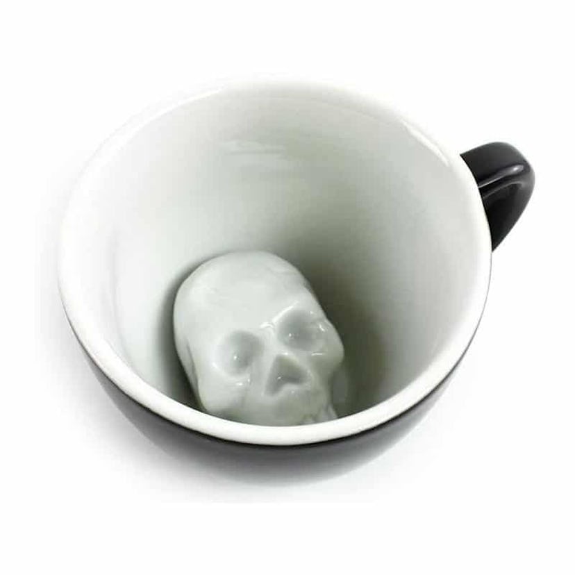 Creature Cups Skull Ceramic Cup