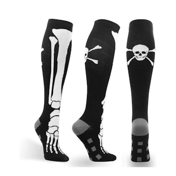 Double Couple Skeleton Compression Socks