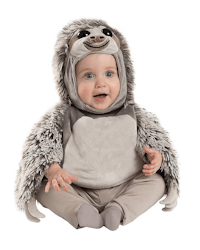 Faux Fur Sloth Costume
