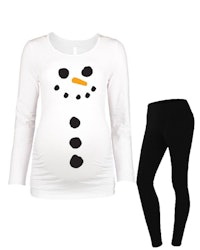 Snowman Maternity Costume