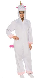 Adult Fluffy Unicorn Union Suit