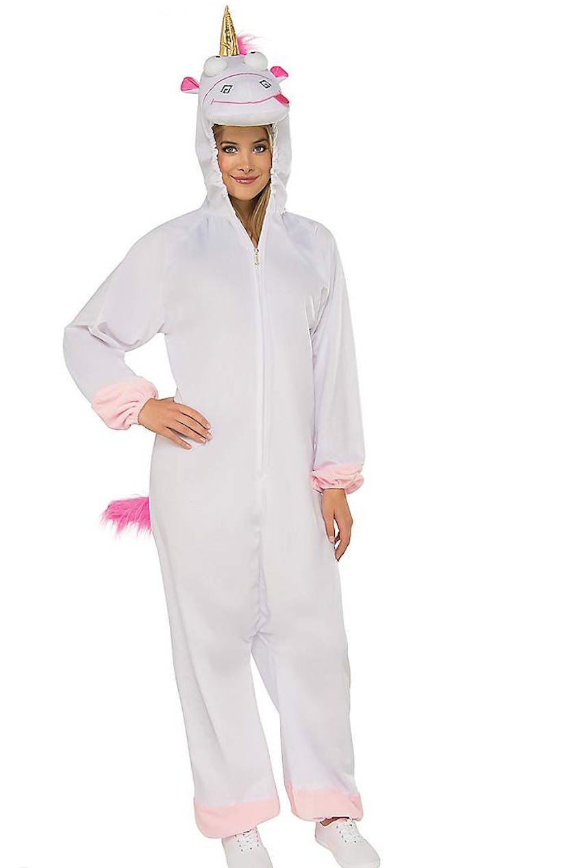 Adult Fluffy Unicorn Union Suit