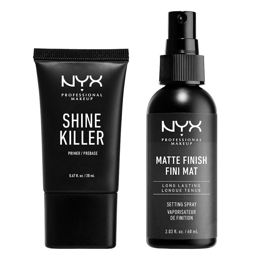 NYX Professional Makeup - Shine Killer Primer + Matte Finish Setting Spray Duo