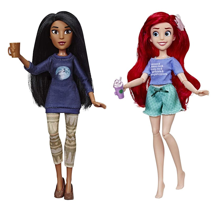 Disney Princess Ralph Breaks The Internet Movie Dolls, Ariel & Pocahontas Dolls 