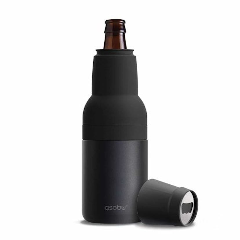 Asobu Frosty Beer 2 Go Vacuum Insulated Double Walled Stainless Steel Beer Bottle and Can Cooler