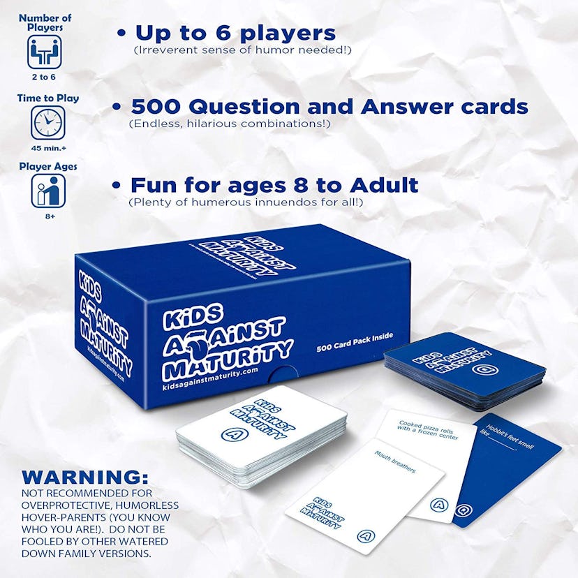 Kids Against Maturity-Card Game