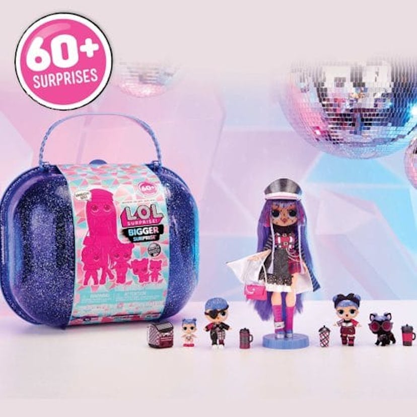 L.O.L. Surprise! Winter Disco Bigger Surprise includes O.M.G. Fashion Doll