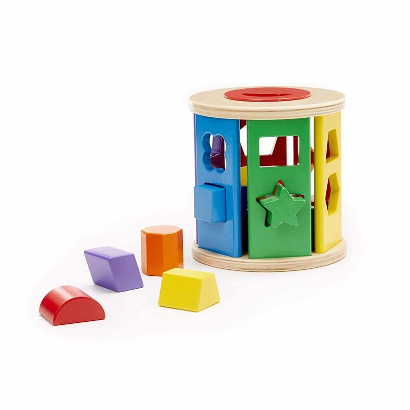 Melissa & Doug Match & Roll Shape-Sorter