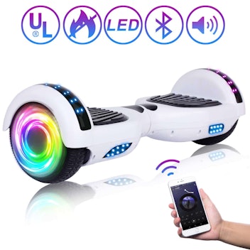 Hoverboard with Bluetooth Speaker and LED Lights