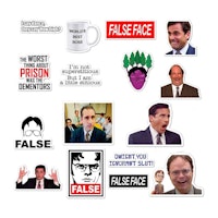 The Office Stickers Pack of 50 Stickers