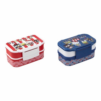 Hello Kitty Omatsuri Bento Boxes Set Of 2
