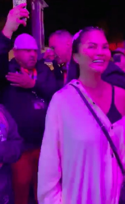 Chrissy Teigen laughing at drunk John Legend