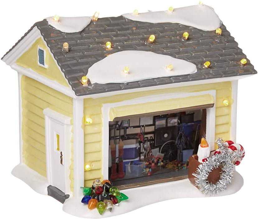 Department 56 Snow Village Christmas Vacation the Griswold Holiday Garage Lit Building