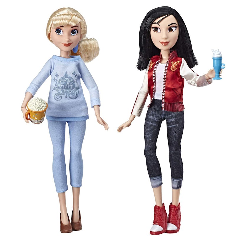 Disney Princess Ralph Breaks The Internet Movie Dolls, Cinderella & Mulan Dolls 