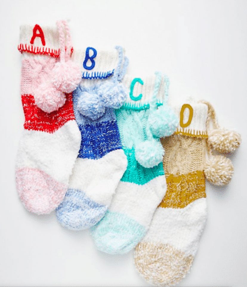 Clarence Monogram Stocking