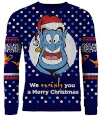 Aladdin: We WISH You A Merry Christmas Knitted Christmas Sweater