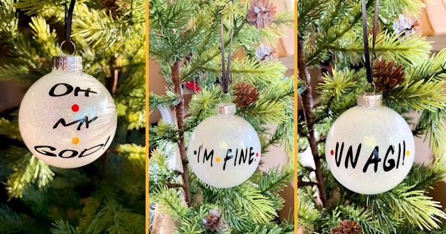 'Friends' ornaments