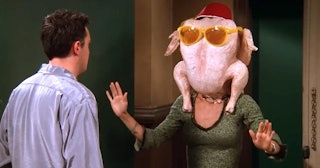 Friends Thanksgiving Monica turkey