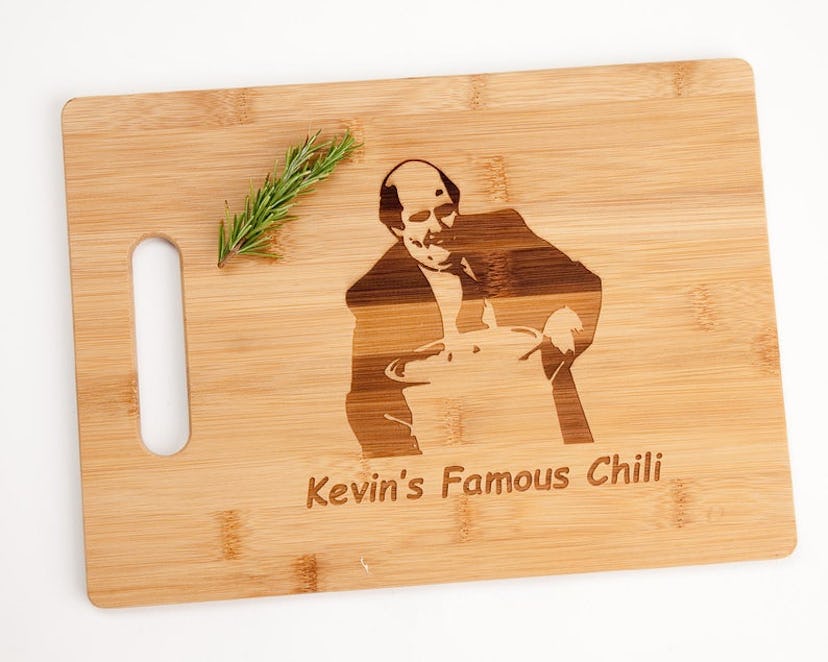 The Office Kevin's Famous Chili Engraved Cutting Board