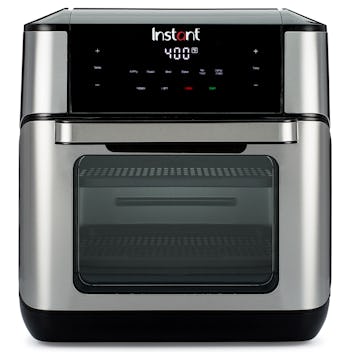 Instant Vortex Plus 10QT 7-in-1 Digital Air Fryer Oven, with Rotisserie Spit, Drip Pan, and 2 Cookin...