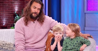 Jason Momoa on 'The Kelly Clarkson Show.'