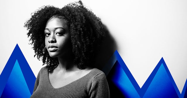 Curly and black-haired woman who feels like becoming a mom has been the loneliest experience of her ...