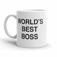 The Office World's Best Boss Dunder Mifflin Ceramic Mug