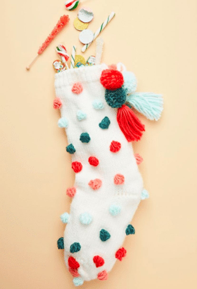 Sally Pom-Pom Stocking