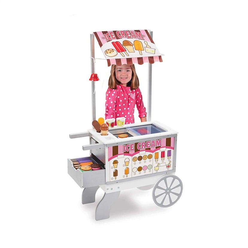 Melissa & Doug Wooden Snacks & Sweets Food Cart