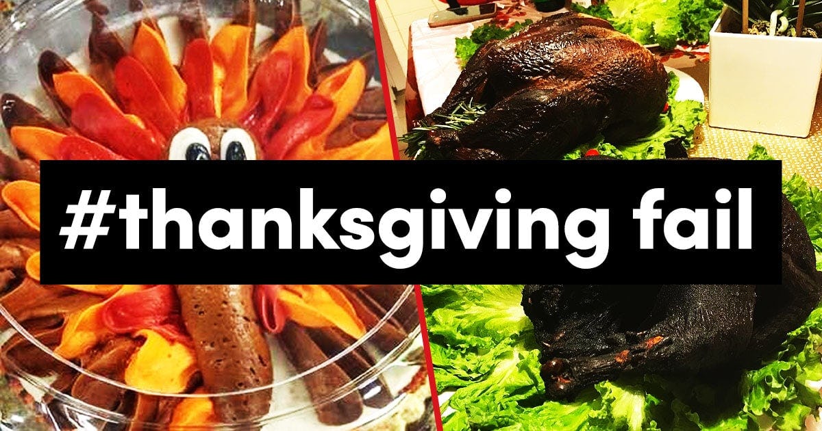 11 Thanksgiving Fails That Will Totally Crack You Up