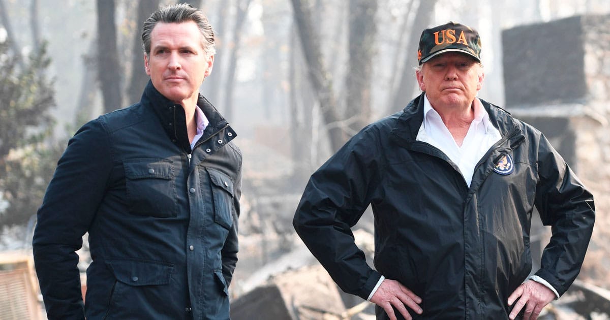 Trump Threatens To Pull Federal Wildfire Aid From California