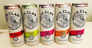 White Claw candles