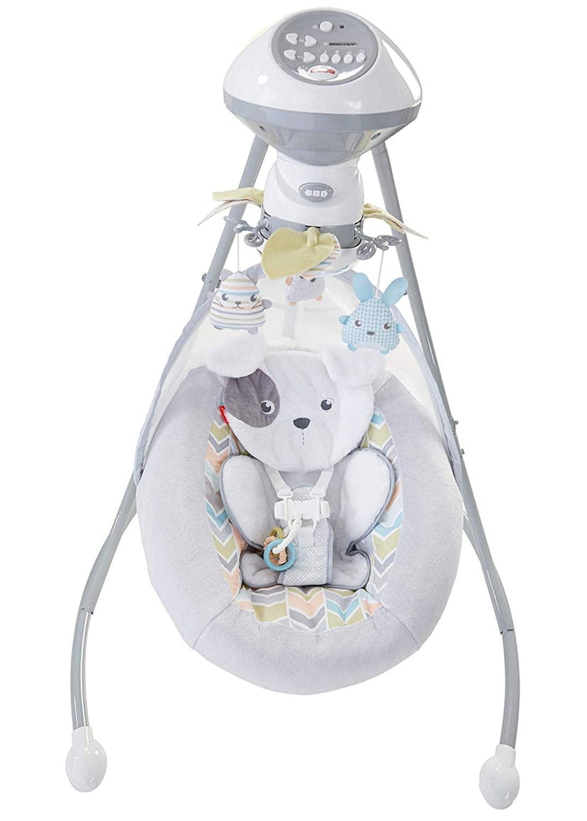 Fisher-Price Sweet Snugapuppy Dreams Cradle 'n Swing