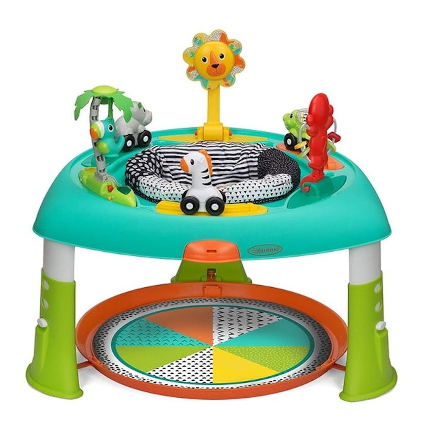 Infantino 2-in-1 Sit, Spin & Stand Entertainer 360 Seat & Baby Activity Table