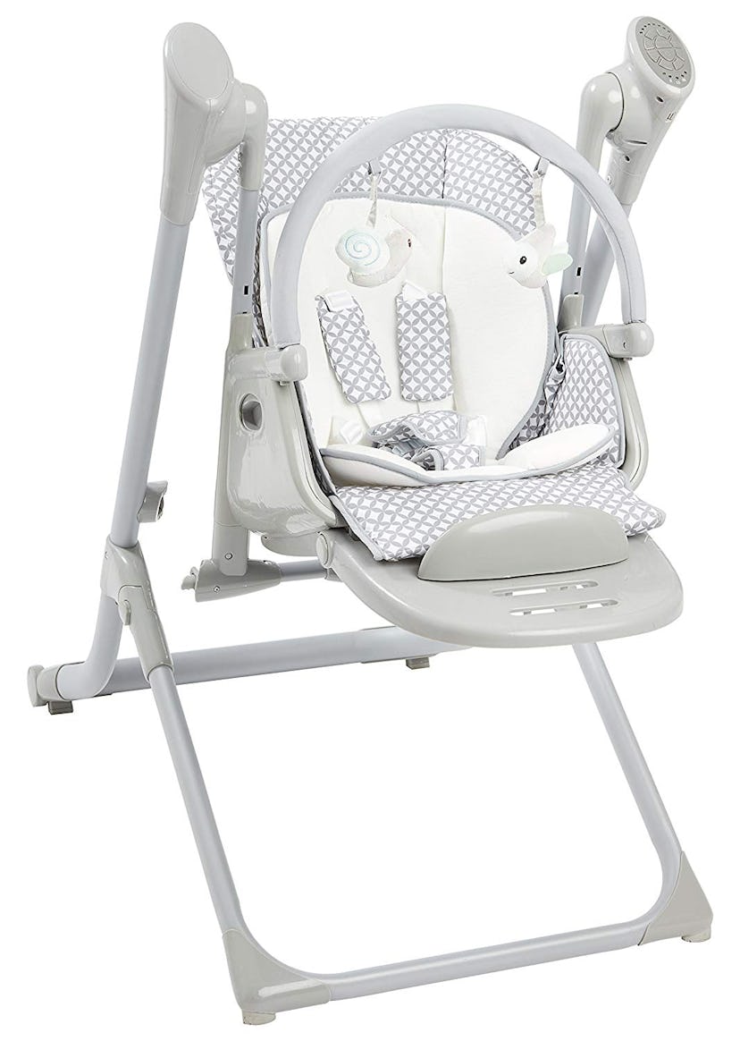 Primo 2-in-1 Smart Voyager Convertible Infant Swing and High Chair