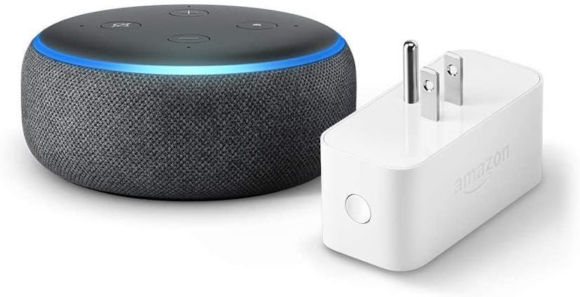 Echo Dot (3rd Gen) Bundle With Amazon Sm...