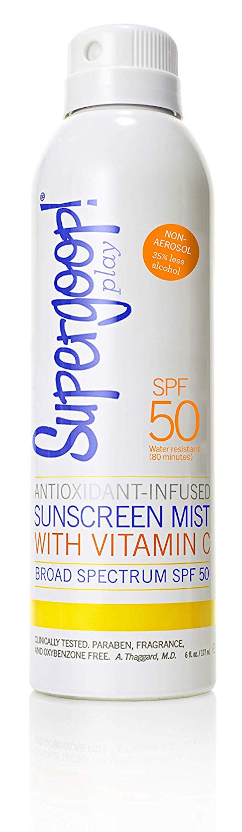 Supergoop! Antioxidant-Infused Sunscreen Mist with Vitamin C SPF 50