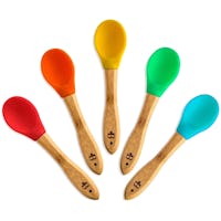 Bambusi Natural Bamboo Baby Spoons
