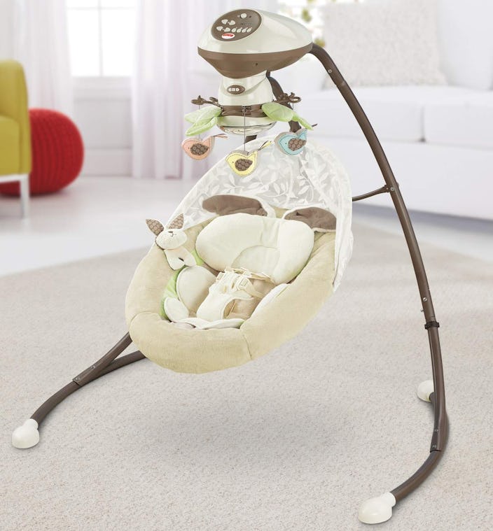 The Best (And Safest) Baby Swings To Help Your Little One Go The F*ck
