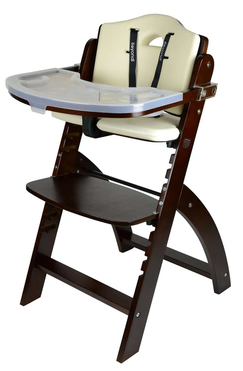 Abiie Beyond Wooden High Chair With Tray