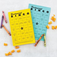 Public School Paper Co. Restaurant Bingo