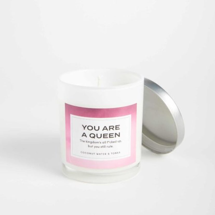 Scary Mommy: You Are a Queen candle