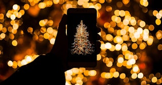 Christmas cell phone