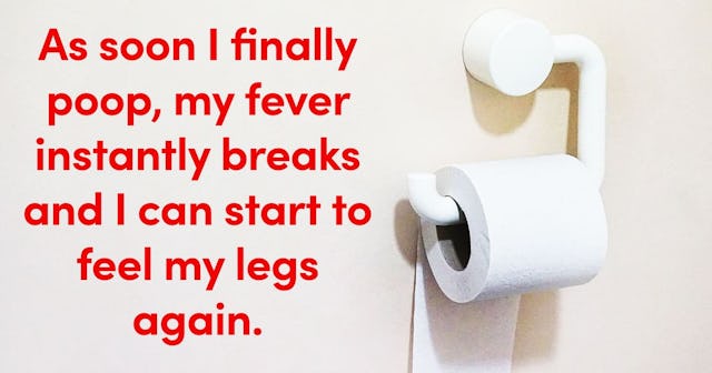 Defecation syncope - fainting while trying to poop