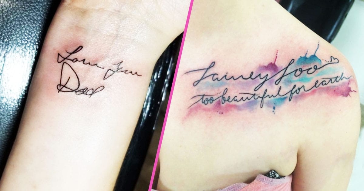 45 Meaningful Memorial Tattoo Ideas To Honor A Loved One  InkMatch