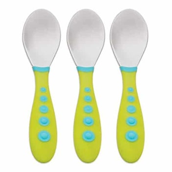 Made in the USA Stainless Steel Baby Spoons  American Made Baby – American  Made Baby Products