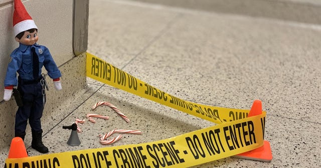 NYPD Elf on the Shelf